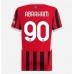 AC Milan Tammy Abraham #90 Hjemmedrakt Dame 2024-25 Korte ermer